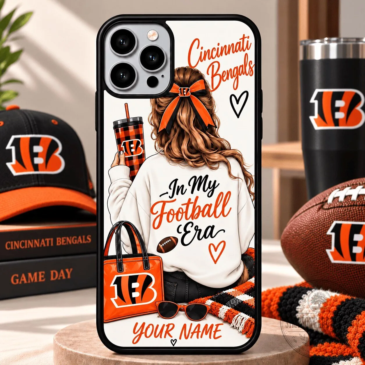 Cincinnati Bengals Football Era Personalized Phone Case 2 Cincinnati Bengals Football Era Personalized Phone Case