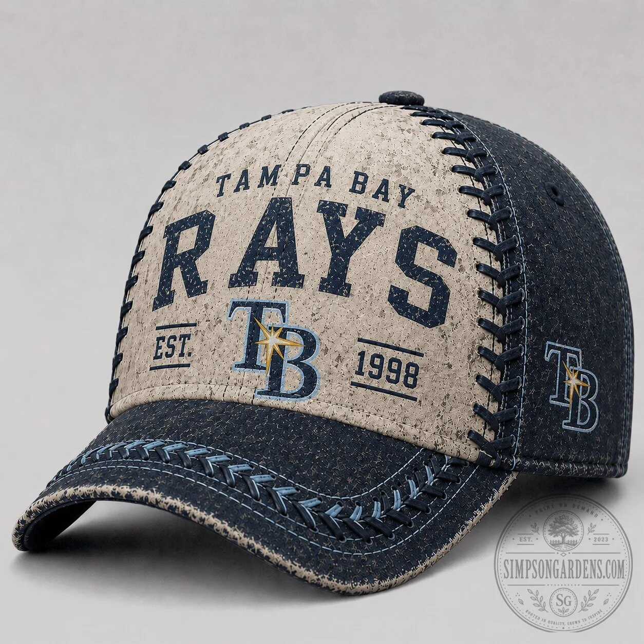 Tampa Bay Rays Baseball Vintage Heritage Cap Hat