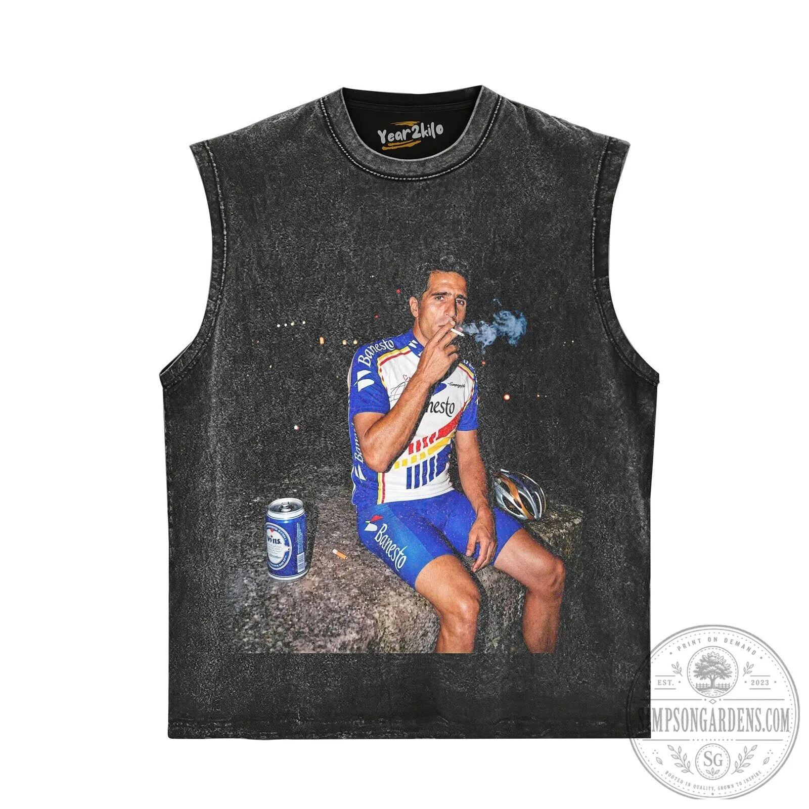 T-Shirt Celebrating Cycling Legend Miguel Indurain from the Tour de France 13 T-Shirt Celebrating Cycling Legend Miguel Indurain from the Tour de France