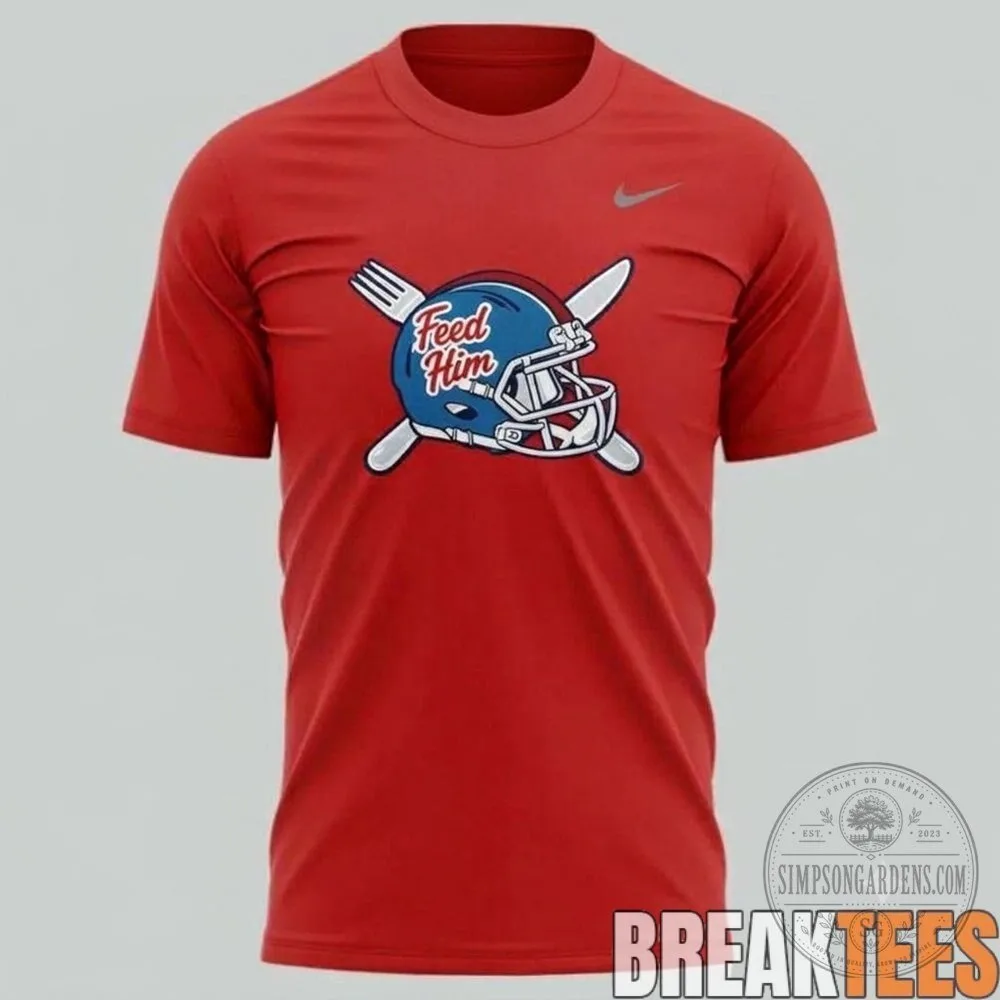 Ole Miss Rebels Tre Harris Feed Him Football Fan T-Shirt 8 Ole Miss Rebels Tre Harris Feed Him Football Fan T-Shirt