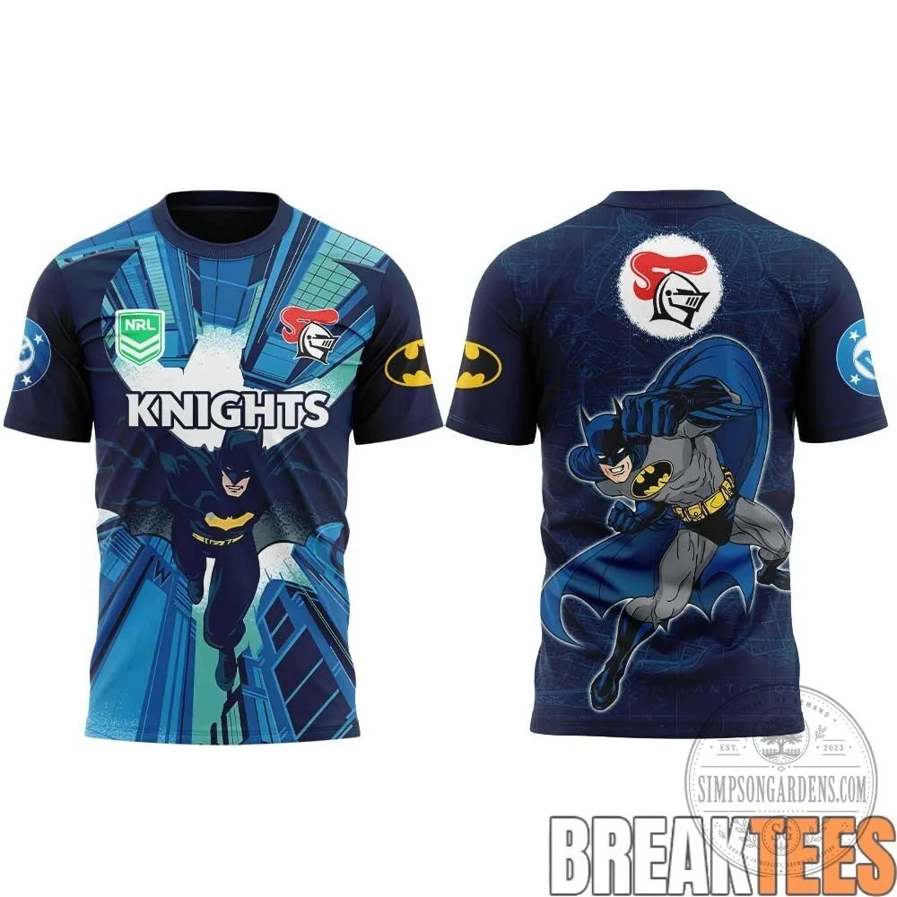 Newcastle Knights Batman 2026 Rugby League Football Jersey 7 Newcastle Knights Batman 2026 Rugby League Football Jersey