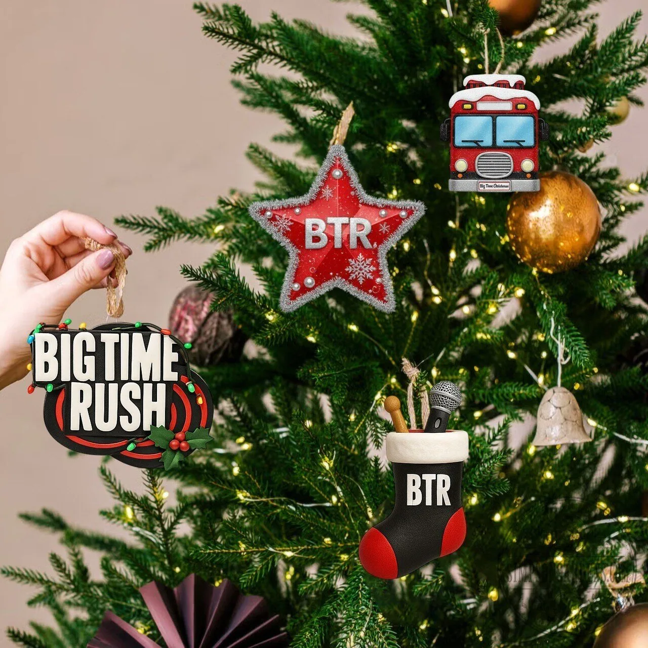 Big Time Rush 2025 Advent Calendar with Funko Pop Ornaments 9 Big Time Rush 2025 Advent Calendar with Funko Pop Ornaments