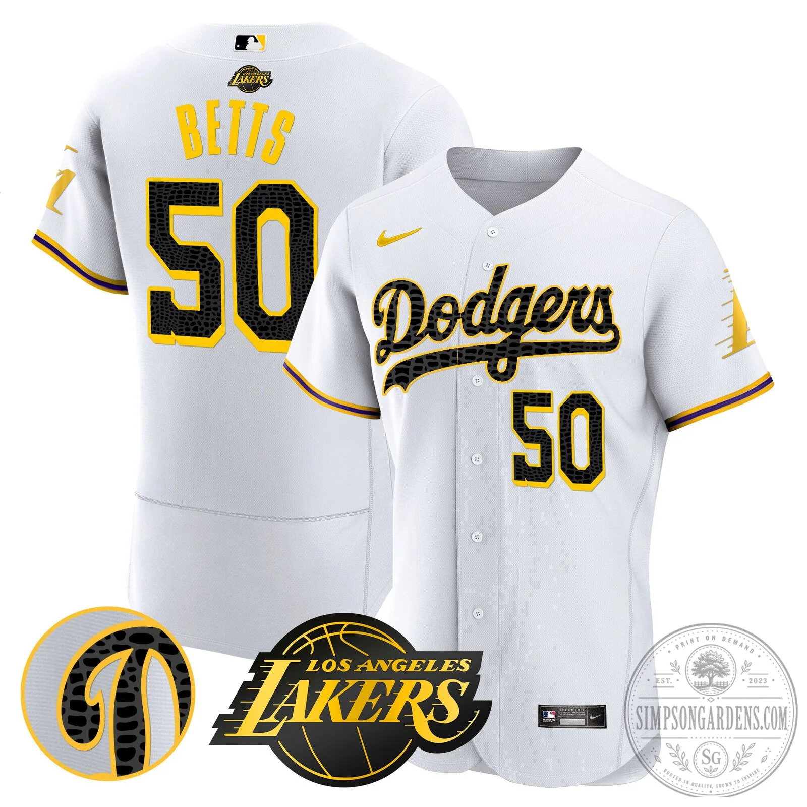 Los Angeles Dodgers Kobe Bryant Black Mamba Edition Baseball Jersey 61 Los Angeles Dodgers Kobe Bryant Black Mamba Edition Baseball Jersey