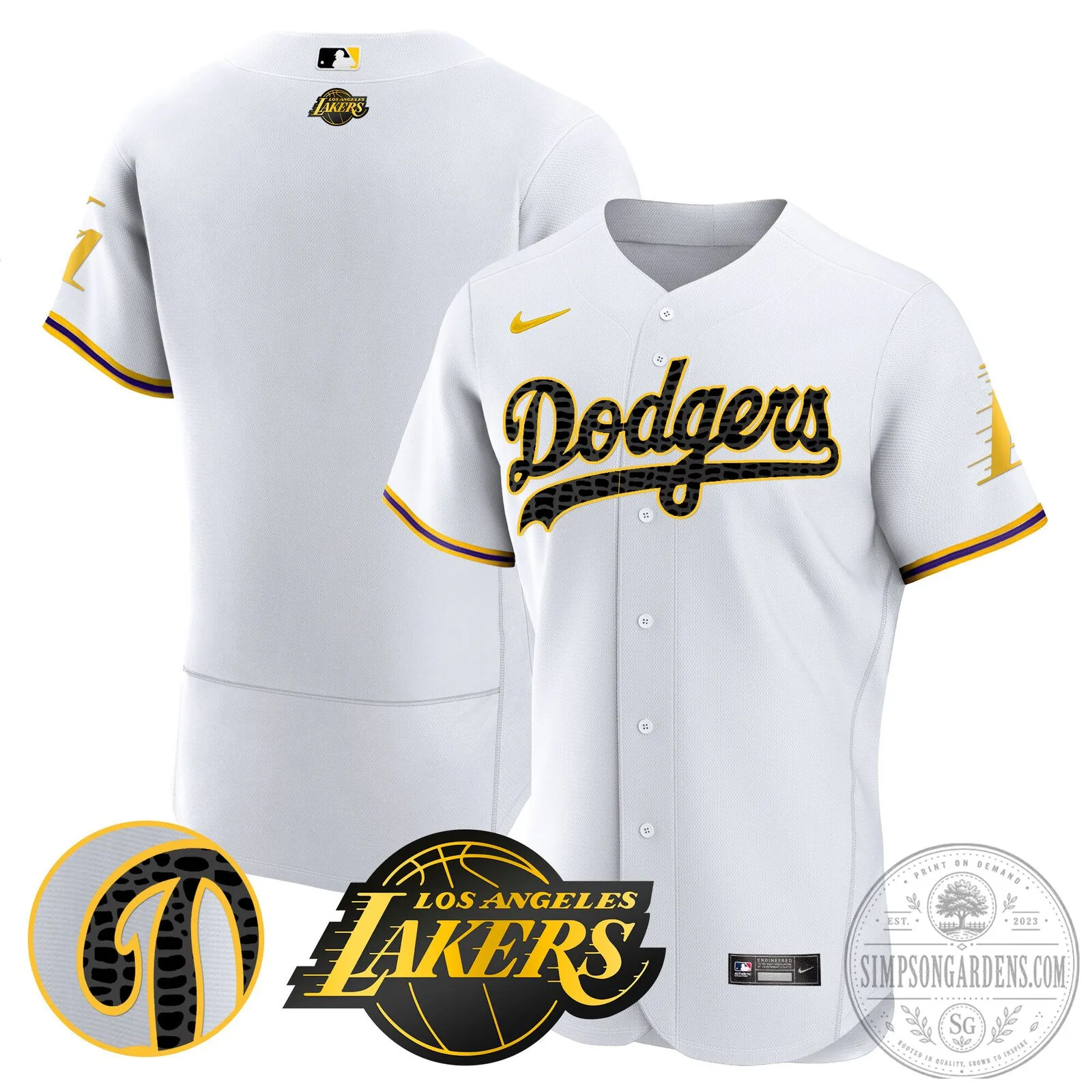 Los Angeles Dodgers Kobe Bryant Black Mamba Edition Baseball Jersey 67 Los Angeles Dodgers Kobe Bryant Black Mamba Edition Baseball Jersey