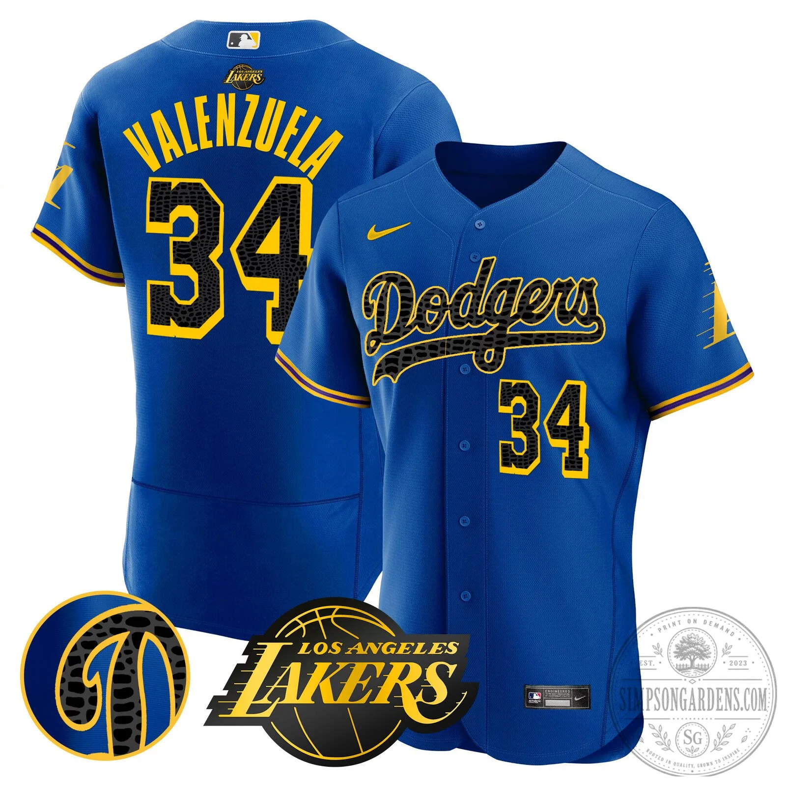 Los Angeles Dodgers Kobe Bryant Black Mamba Edition Baseball Jersey 72 Los Angeles Dodgers Kobe Bryant Black Mamba Edition Baseball Jersey