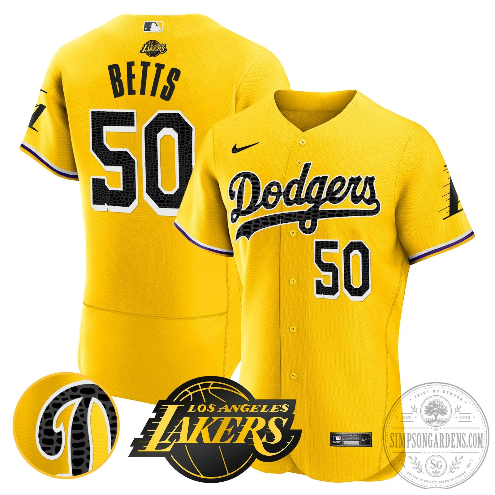 Los Angeles Dodgers Kobe Bryant Black Mamba Edition Baseball Jersey 77 Los Angeles Dodgers Kobe Bryant Black Mamba Edition Baseball Jersey