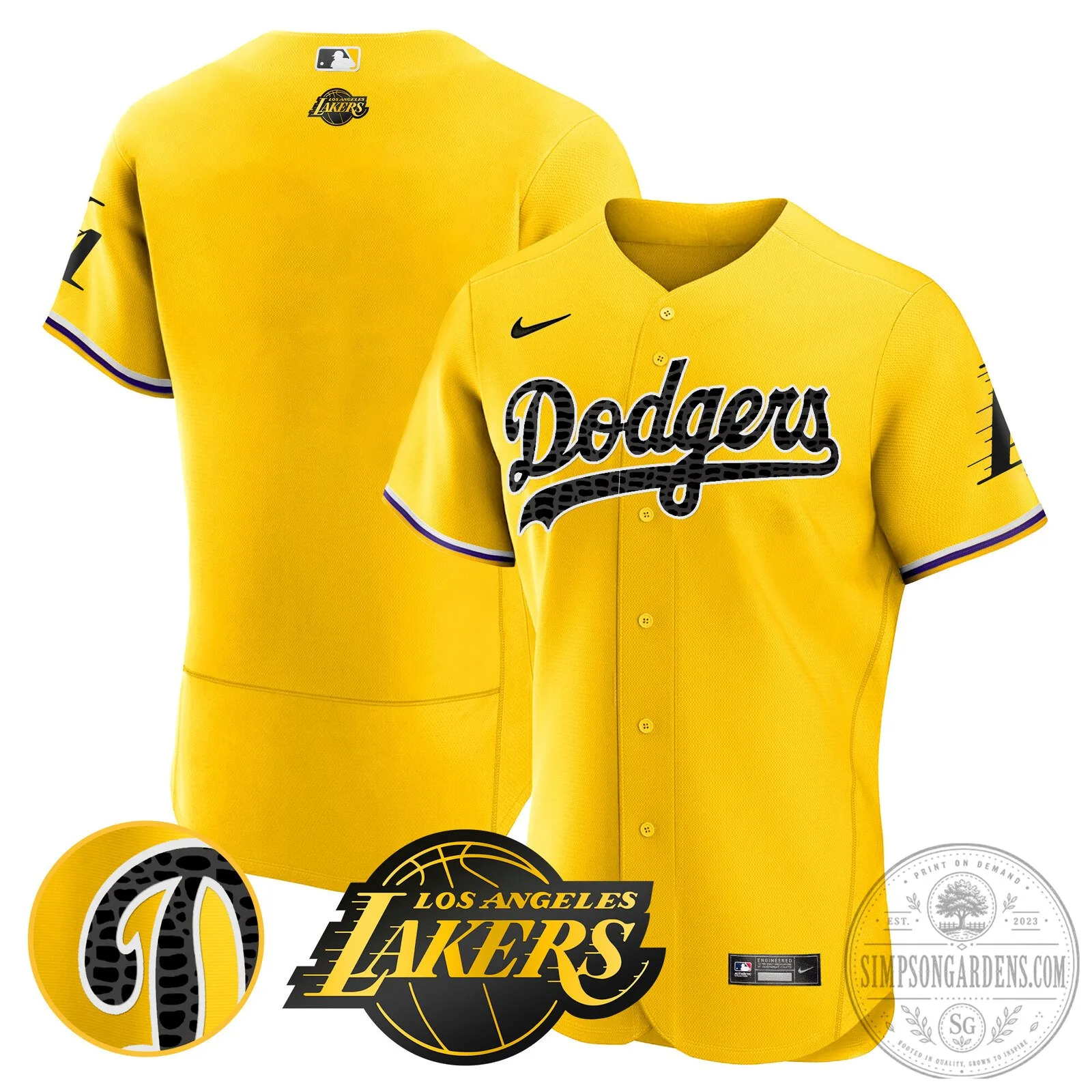 Los Angeles Dodgers Kobe Bryant Black Mamba Edition Baseball Jersey 83 Los Angeles Dodgers Kobe Bryant Black Mamba Edition Baseball Jersey