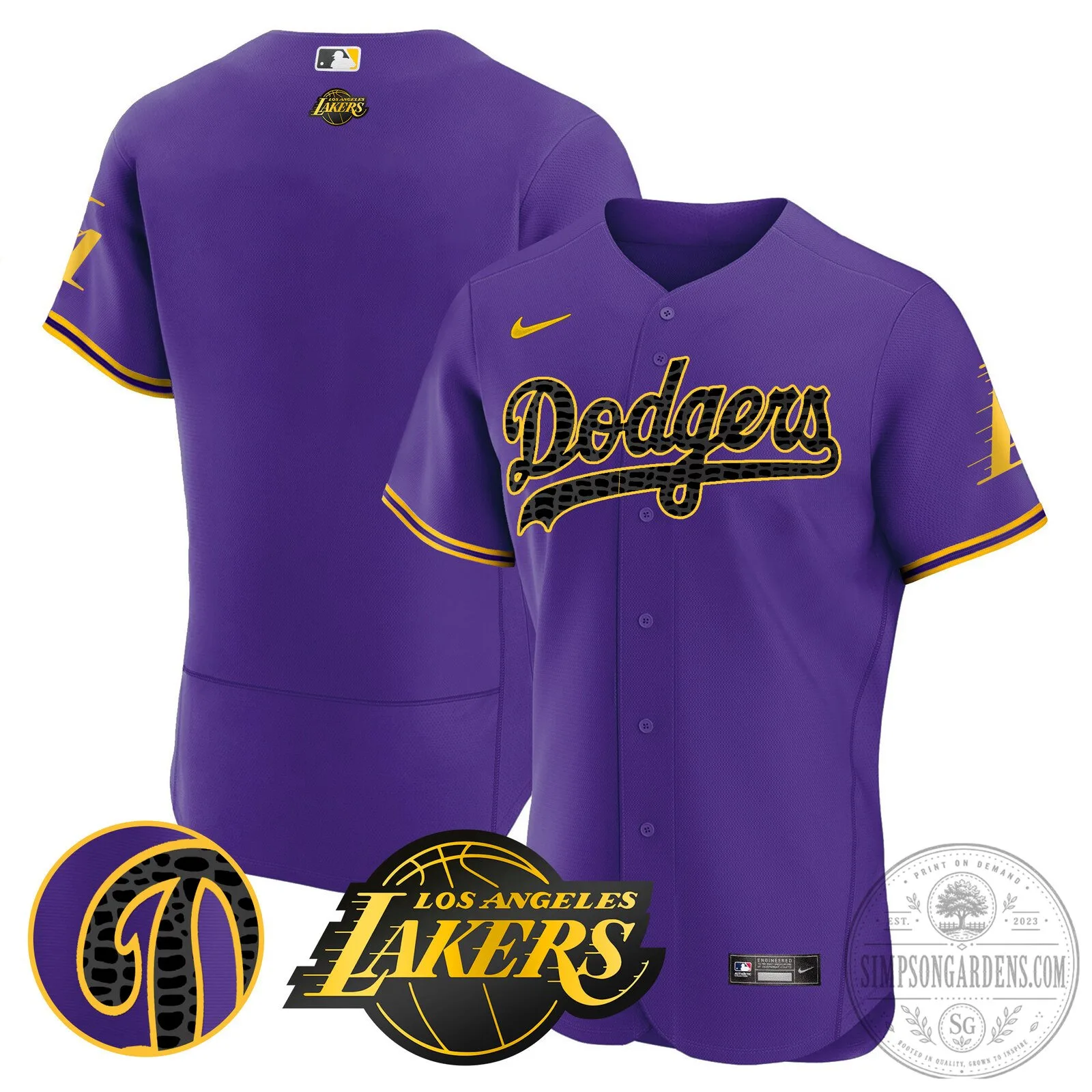 Los Angeles Dodgers Kobe Bryant Black Mamba Edition Baseball Jersey 91 Los Angeles Dodgers Kobe Bryant Black Mamba Edition Baseball Jersey