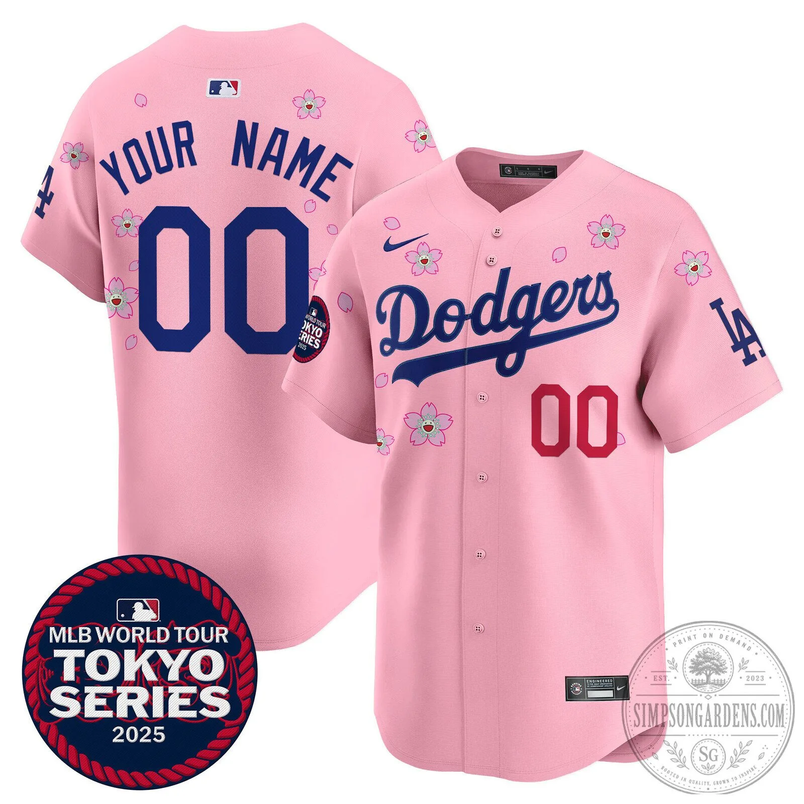 Dodgers Tokyo Series 2025 Baseball Jersey Custom Name Number White 16 Dodgers Tokyo Series 2025 Baseball Jersey Custom Name Number White