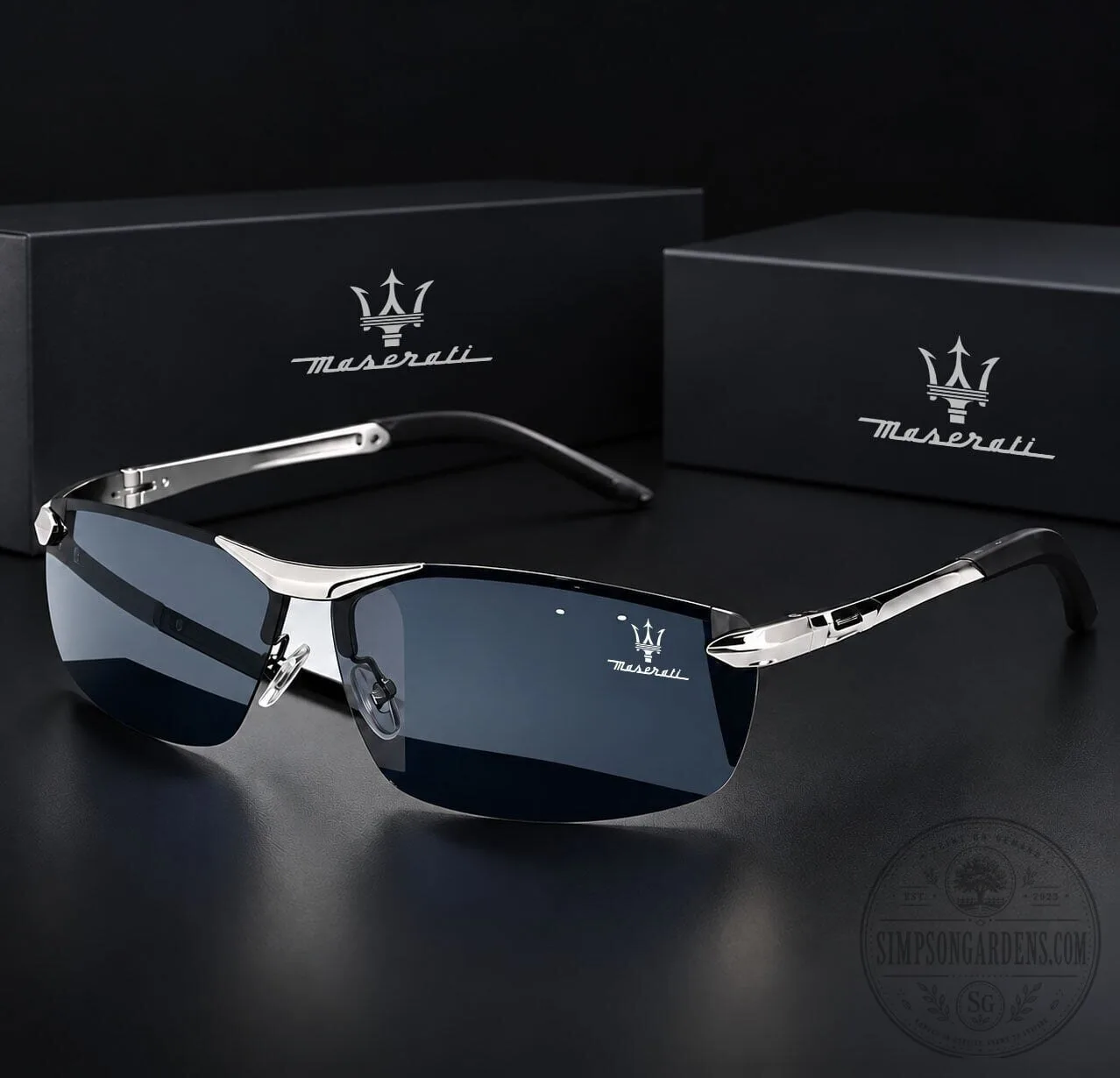 Maserati Sport Design Polarized Men's Sunglasses