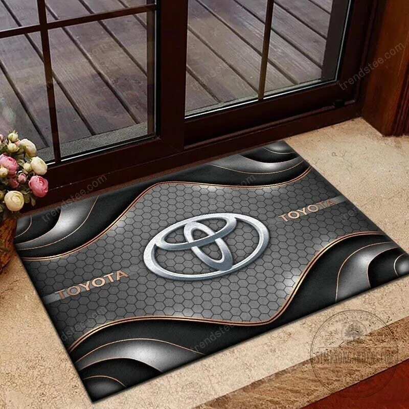 Toyota Car Brand Logo Personalized Welcome Doormat 1 Toyota Car Brand Logo Personalized Welcome Doormat