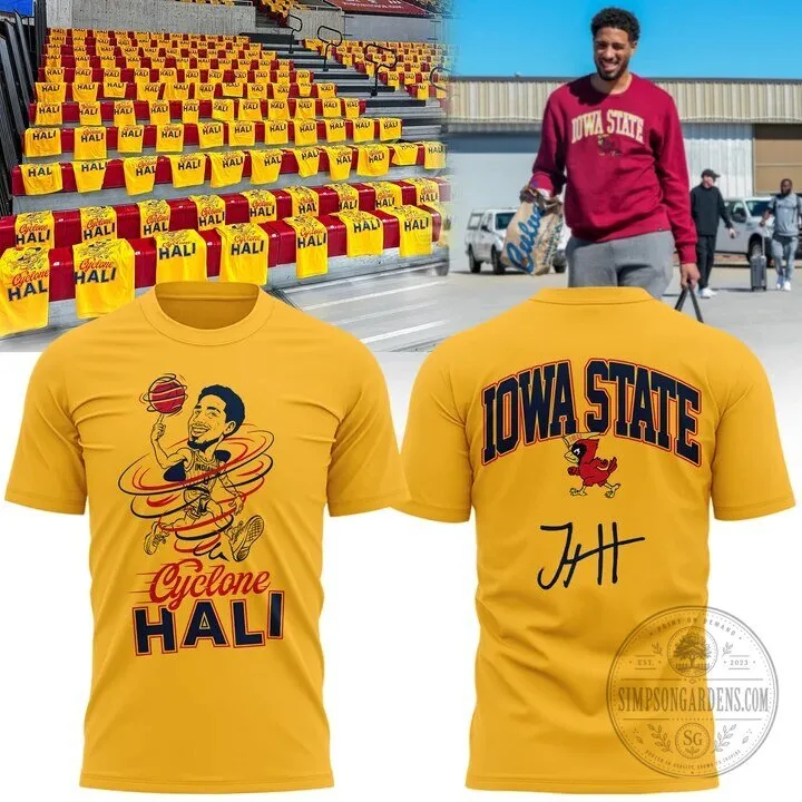 Tyrese Haliburton Iowa State Cyclones Basketball Fan T-Shirt
