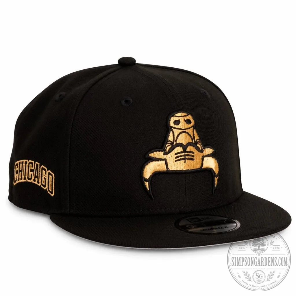 Chicago Bulls New Era Gold Digger Black Snapback Adjustable Cap Hat Chicago Bulls New Era Gold Digger Black Snapback Adjustable Cap Hat