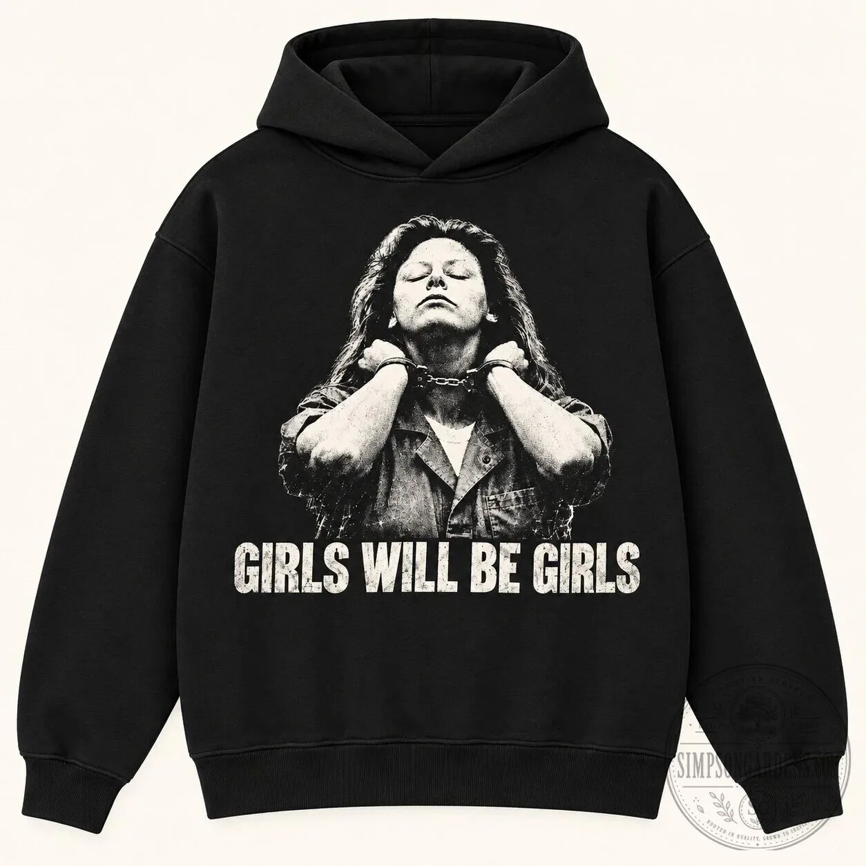 Girls Will Be Girls True Crime Portrait Graphic Print T-Shirt 15 Girls Will Be Girls True Crime Portrait Graphic Print T-Shirt