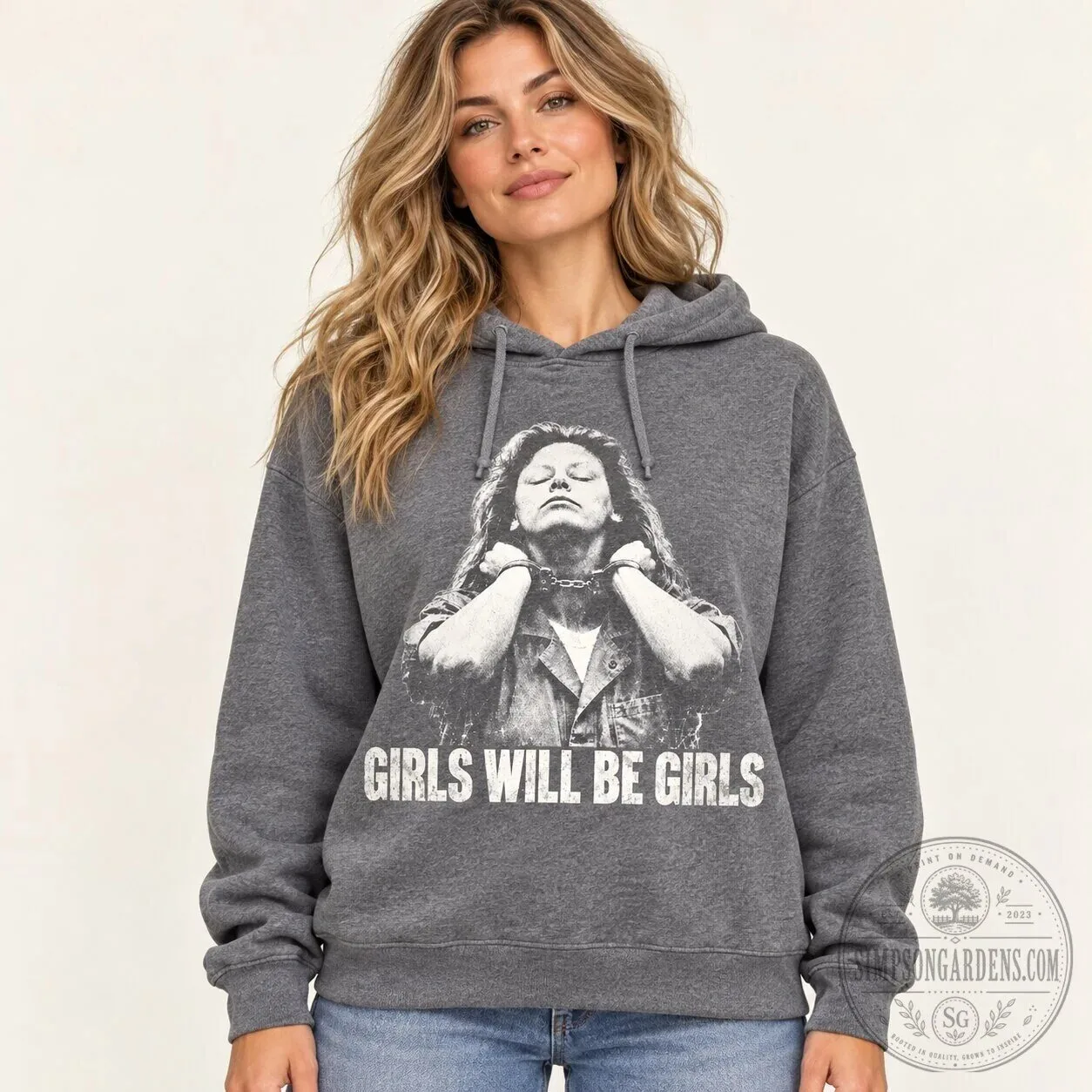 Girls Will Be Girls True Crime Portrait Graphic Print T-Shirt 17 Girls Will Be Girls True Crime Portrait Graphic Print T-Shirt