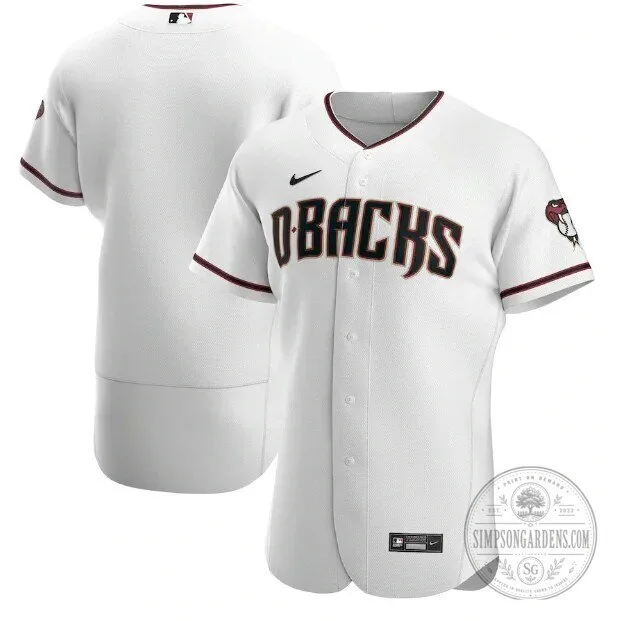 Arizona Diamondbacks Authentic White Baseball Jersey 1 Arizona Diamondbacks Authentic White Baseball Jersey