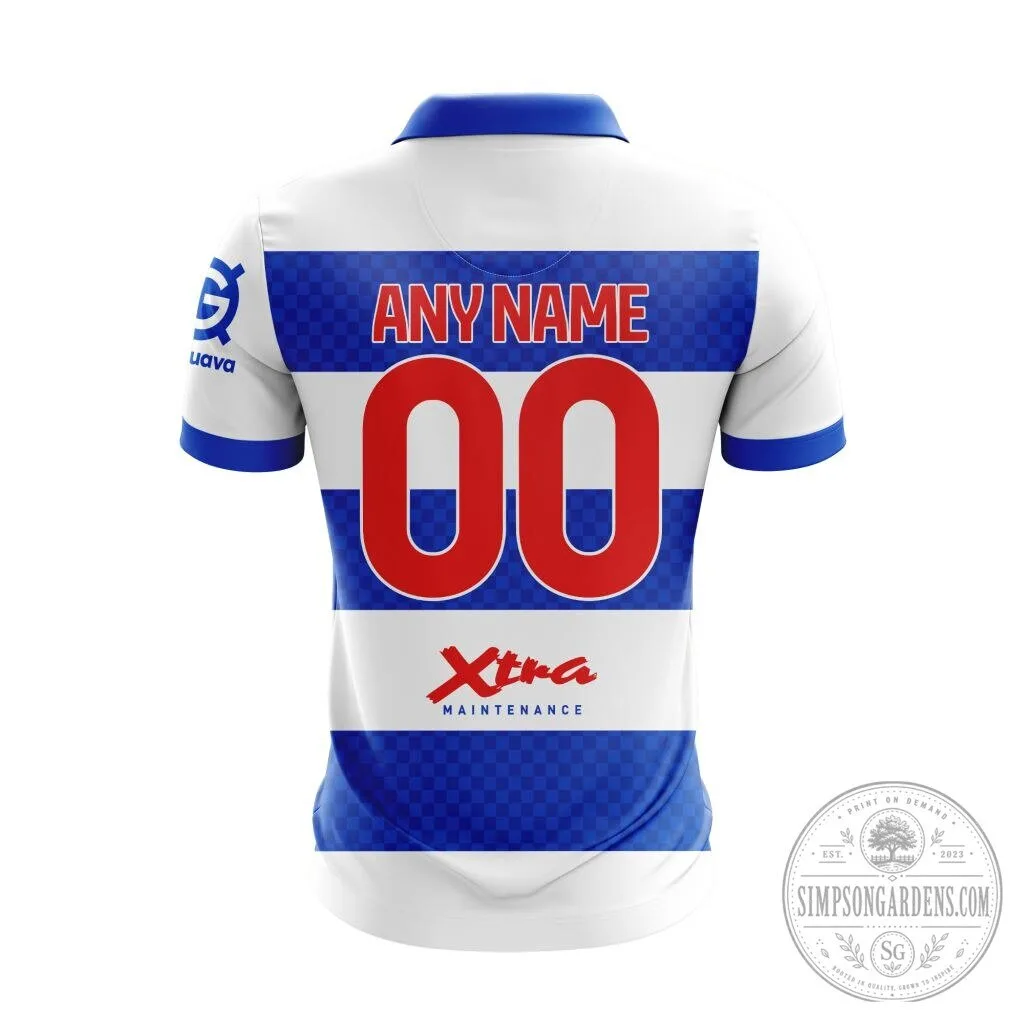 Queens Park Rangers Football Club Personalized Home Kit Polo Shirt 7 Queens Park Rangers Football Club Personalized Home Kit Polo Shirt